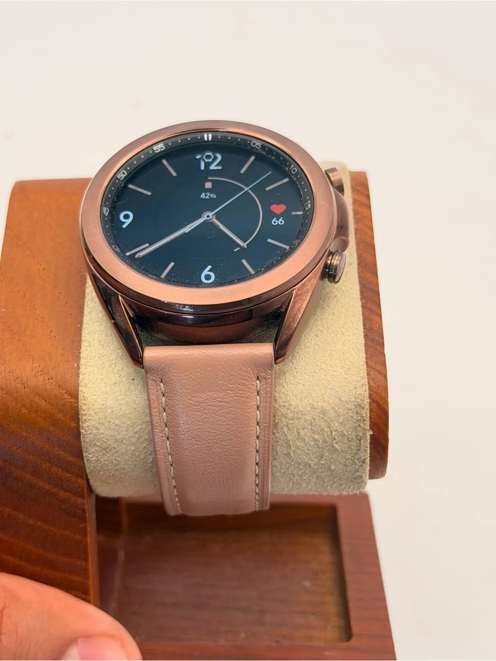 Samsung Galaxy Watch 3 Classic, 41mm, Charger included, Rose gold, Tested